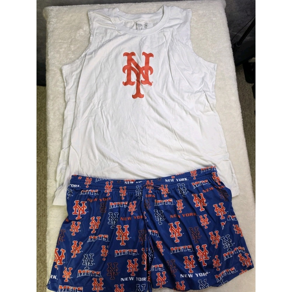 Concepts Sport Sleepwear Womens Plus Size 3xl NY Mets Sleep Set